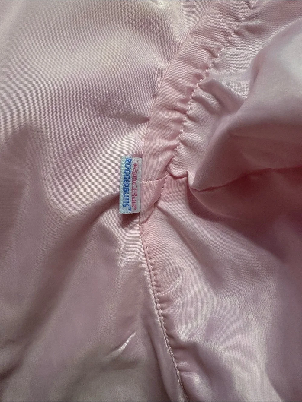 Ruffle Butts Light Pink Sun Hat with Chin Ties